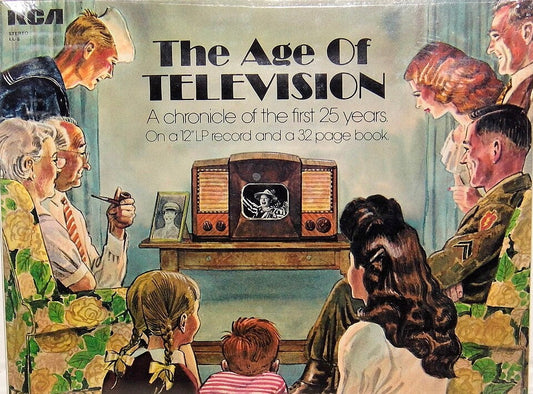 The age of television vinyl record cover