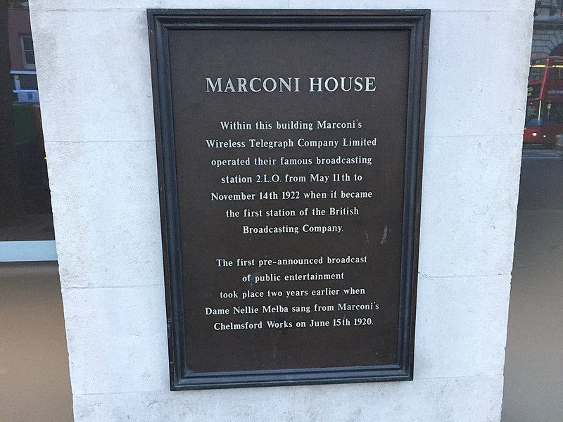 marconi house plaque 
